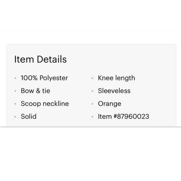 W118 by Walter Baker Orange Sleeveless Dress - Picture 8 of 9